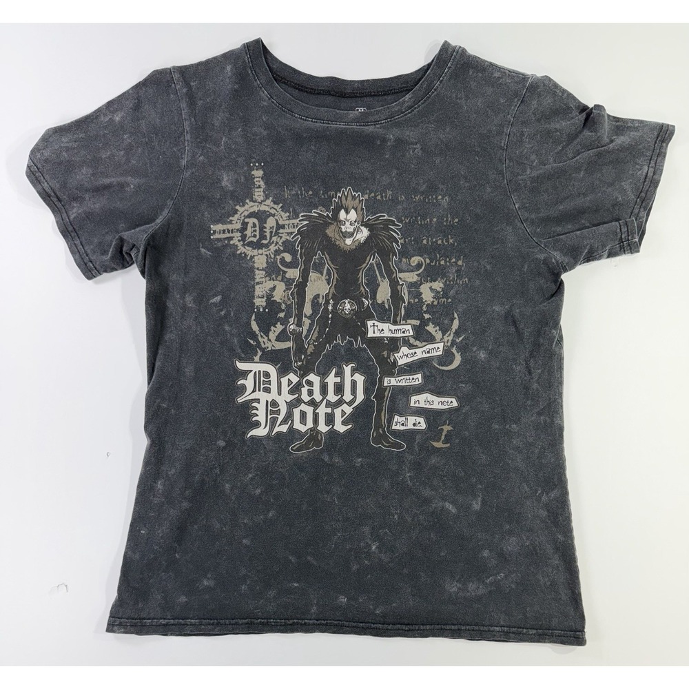 Death note Anime T Shirt Youth Medium Black Ryuk Graphic